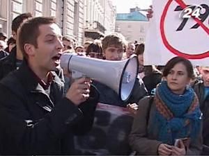 Тема тижня: у 16 містах України відбулися студентські страйки Тема тижня: у 16 містах України відбулися студентські страйки