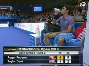 Роджер Федерер не помітив Тайлора Дента Роджер Федерер не помітив Тайлора Дента