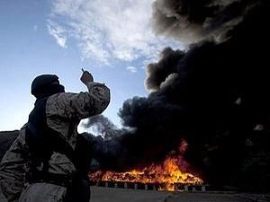 У Мексиці спалили 134 тонни марихувани У Мексиці спалили 134 тонни марихувани