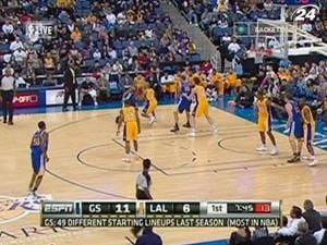 "Лейкерс" у дербі переграли "Голден Стейт" "Лейкерс" у дербі переграли "Голден Стейт"