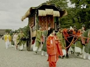 У японському Кіото провели традиційний Фестиваль Віків У японському Кіото провели традиційний Фестиваль Віків