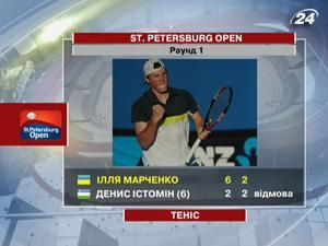 Ілля Марченко пройшов до другого раунду тенісного турніру у Санкт-Петербурзі