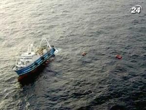 Поблизу берегів Великої Британії загорівся плавучий рибзавод Поблизу берегів Великої Британії загорівся плавучий рибзавод