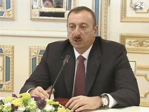До Києва з візитом прибув президент Азербайджану До Києва з візитом прибув президент Азербайджану