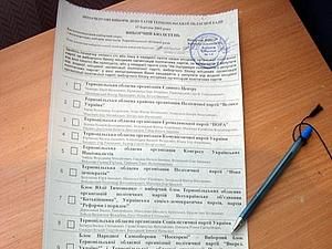 На Донеччині виявили бюлетені, які просто скопіювали на ксероксі На Донеччині виявили бюлетені, які просто скопіювали на ксероксі