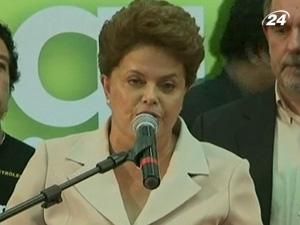 Ділма Руссеф стала першою жінкою-президентом Бразилії