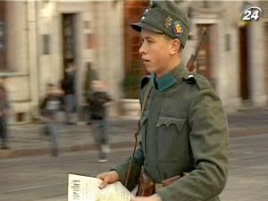 В день річниці створення ЗУНР відтворили події 1918 р. В день річниці створення ЗУНР відтворили події 1918 р.