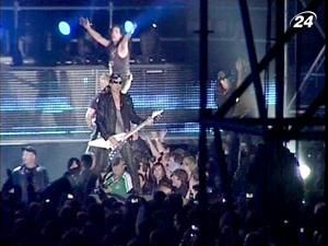 Scorpions в рамках прощального турне дали концерт у столиці