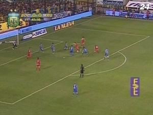 "Бока Хуніорс" пропустила два голи наприкінці матчу "Бока Хуніорс" пропустила два голи наприкінці матчу