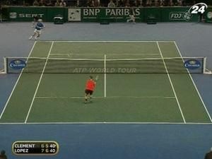 Арно Клеман здобув вольову перемогу над Фелісіано Лопесом Арно Клеман здобув вольову перемогу над Фелісіано Лопесом