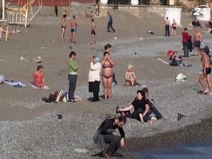 Крим: на півострові синоптики зафіксували +27 градусів Крим: на півострові синоптики зафіксували +27 градусів