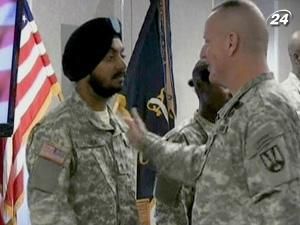 Вперше за 30 років в армії США з'явився солдат-сикх Вперше за 30 років в армії США з'явився солдат-сикх