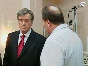 Ющенко погодився на повторний аналіз крові Ющенко погодився на повторний аналіз крові