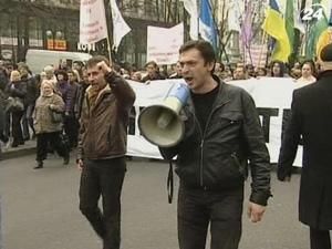 Під парламентом тисячі підприємців протестують проти Податкового кодексу