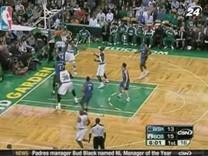 "Бостон" без труднощів завдав поразки "Вашингтону" "Бостон" без труднощів завдав поразки "Вашингтону"