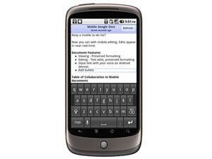 На смартфонах з'явився сервіс Google Docs На смартфонах з'явився сервіс Google Docs