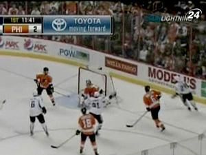 "Філадельфія" і "Тампа-Бей" закинули рекордні 15 шайб "Філадельфія" і "Тампа-Бей" закинули рекордні 15 шайб