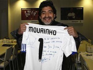 Жозе Моурінью: Дон Дієго, ти - перший у світі Жозе Моурінью: Дон Дієго, ти - перший у світі