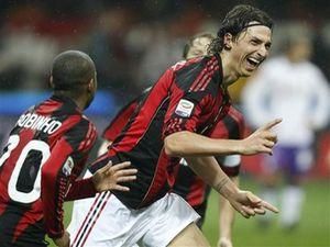 Красень-гол Ібра. "Мілан" - "Фіорентина" - 1:0. ВІДЕО Красень-гол Ібра. "Мілан" - "Фіорентина" - 1:0. ВІДЕО