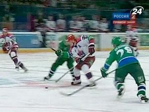 "Салават Юлаєв" вдома поступився ЦСКА "Салават Юлаєв" вдома поступився ЦСКА