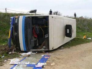 У Криму 19 пасажирів травмовані внаслідок аварії автобуса