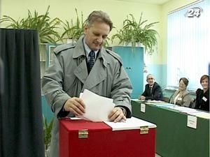 Попередні дані: "Громадянська платформа" перемогла на місцевих виборах Попередні дані: "Громадянська платформа" перемогла на місцевих виборах