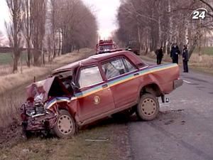 У ДТП на Вінниччині загинули двоє міліціонерів та свідок у кримінальній справі