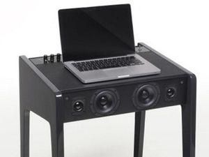 Акустичну систему у вигляді столика для ноутбука розробили французькі дизайнери Акустичну систему у вигляді столика для ноутбука розробили французькі дизайнери