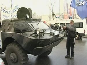 Підприємці влаштували автопробіг столицею