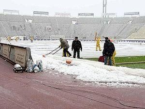 Сніг переніс поєдинок "Болонья" - "К’єво" Сніг переніс поєдинок "Болонья" - "К’єво"