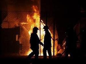 На Донеччині вночі горіла школа На Донеччині вночі горіла школа