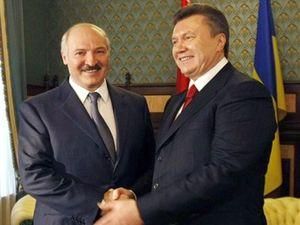 Янукович побажав перемоги Лукашенко на виборах