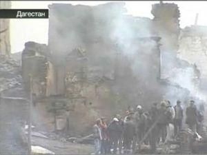 Пожежа знищила майже ціле селище у Дагестані Пожежа знищила майже ціле селище у Дагестані
