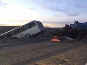 У Росії в ДТП постраждали 32 людини У Росії в ДТП постраждали 32 людини