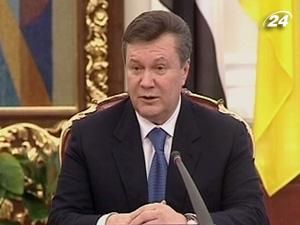 Янукович: Демонтаж наметового містечка є правомірним Янукович: Демонтаж наметового містечка є правомірним