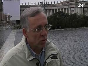 З півночі Італії на площу святого Петра привезли різдвяну ялинку З півночі Італії на площу святого Петра привезли різдвяну ялинку