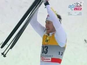 Еміль Єнсон вперше тріумфував у спринті у новому сезоні Еміль Єнсон вперше тріумфував у спринті у новому сезоні