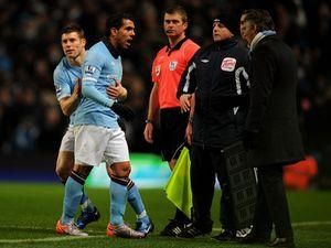 Тевес: У мене чудові стосунки з Манчіні Тевес: У мене чудові стосунки з Манчіні