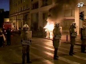 У Греції сотні студентів відзначили загибель підлітка у 2008 році У Греції сотні студентів відзначили загибель підлітка у 2008 році