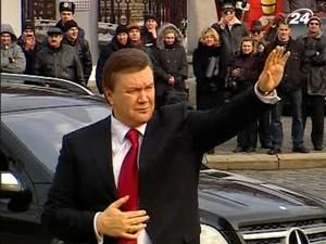 Янукович скасував візит до Волинської області через погоду