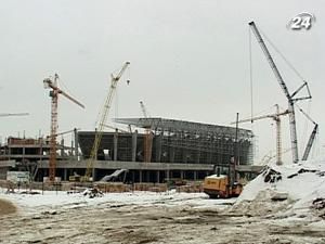 У Львові збудували половину арени до Євро-2012 У Львові збудували половину арени до Євро-2012