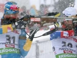 Сєднєв - серед тріумфаторів спринту на етапі Кубка світу з біатлону Сєднєв - серед тріумфаторів спринту на етапі Кубка світу з біатлону