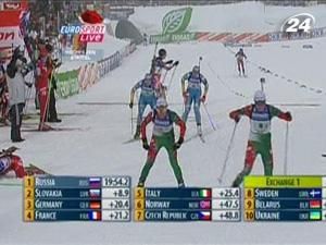 Українська жіноча збірна – друга у естафеті Українська жіноча збірна – друга у естафеті