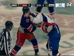 Команда Федотенка закинула сім шайб у ворота "Кепіталс" Команда Федотенка закинула сім шайб у ворота "Кепіталс"