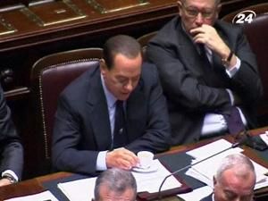 Парламент Італії висловив вотум довіри Берлусконі