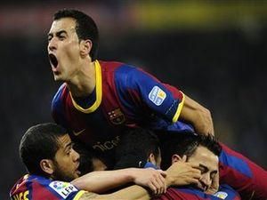 "Барса" розгромно перемагає в каталонському дербі. ВІДЕО "Барса" розгромно перемагає в каталонському дербі. ВІДЕО