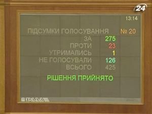 Тема тижня: Рада ухвалила проект бюджету-2011 у І читанні