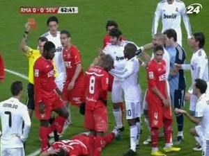 У матчі "Реал" - "Севілья" арбітр показав 13 жовтих і 2 червоні картки