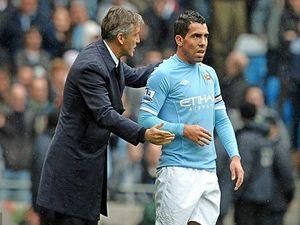 Манчіні закликав уболівальників не впливати на Тевеса Манчіні закликав уболівальників не впливати на Тевеса