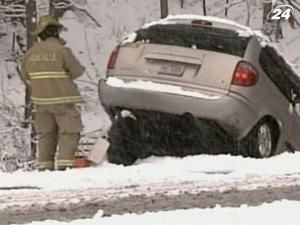 На східне узбережжя США насуваються потужні снігопади